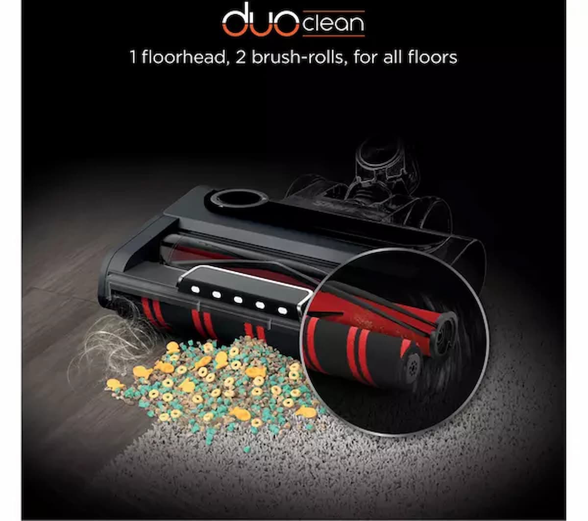 Shark Stratos IZ420UKT – Aspirateur-balai sans fil pour animaux, deux batteries