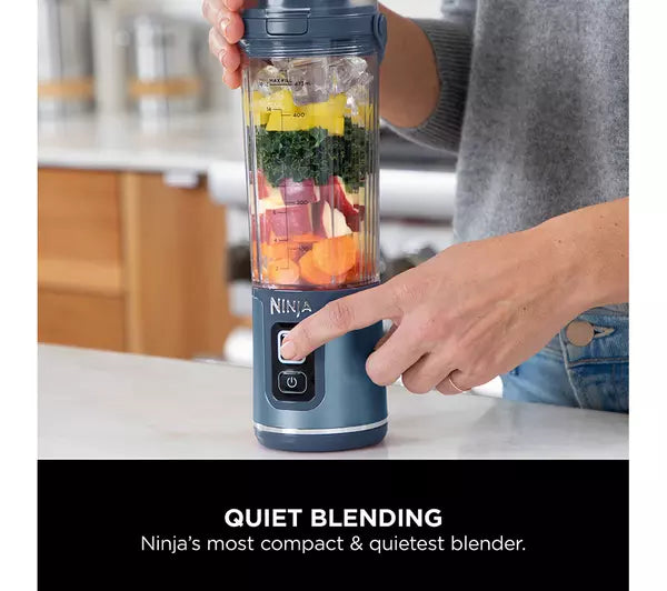 Ninja Blast BC151UKNV – Mixeur portable sans fil, bleu denim