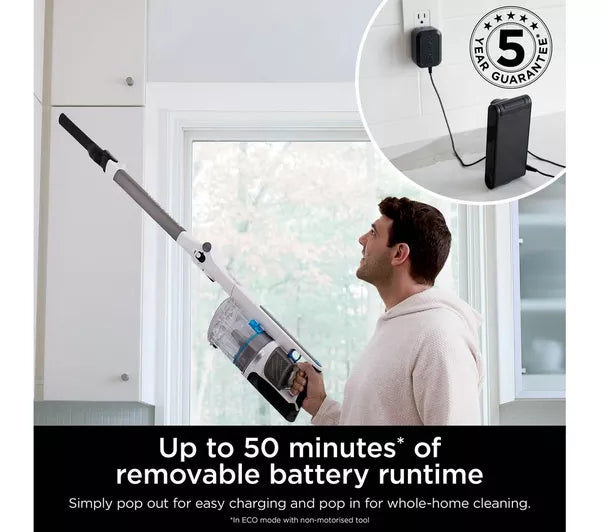 Shark PowerPro Pet IZ380UKT – Aspirateur-balai sans fil anti-enroulement
