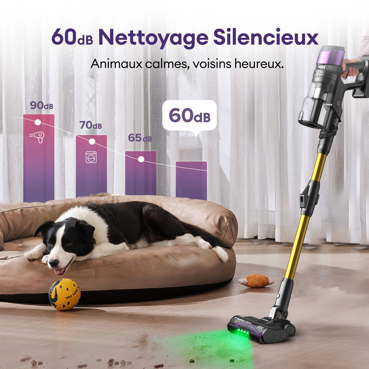 Ultenic U20 Aspirateur-balai sans fil