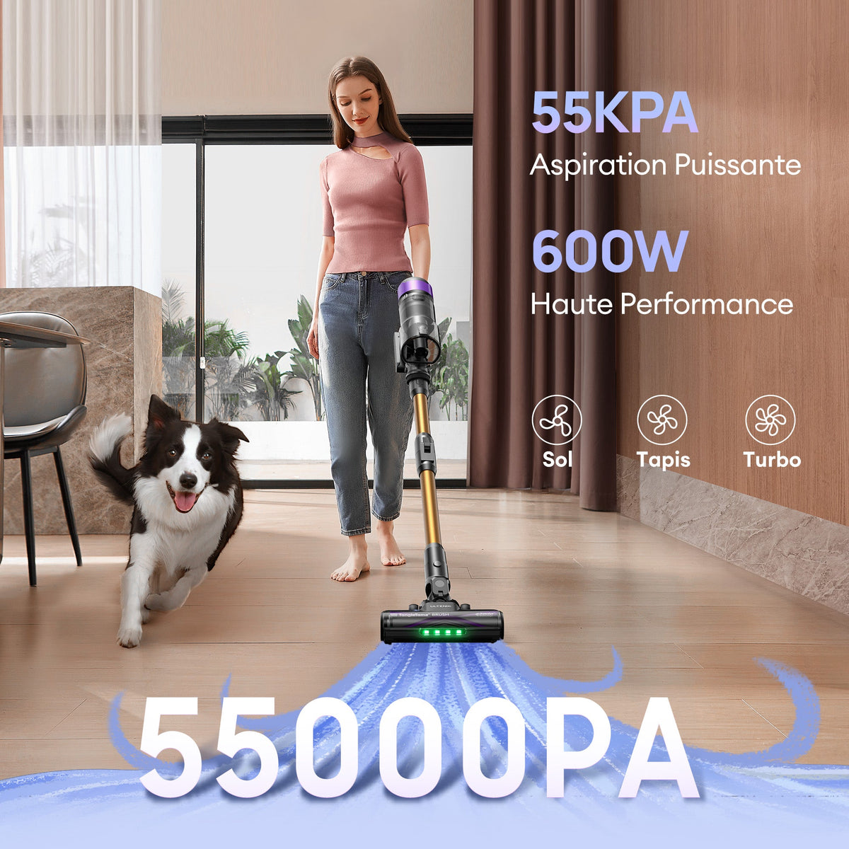 Ultenic U20 Aspirateur-balai sans fil