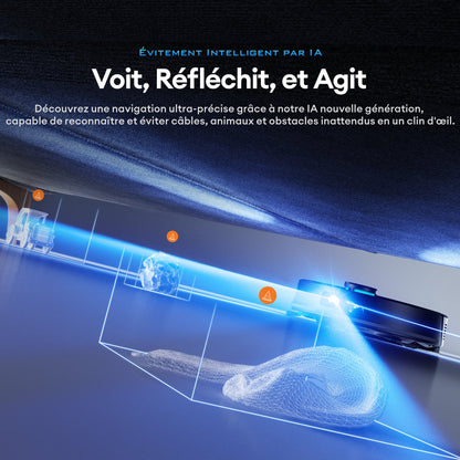 Ultenic T20 Pro Robot aspirateur Laveur