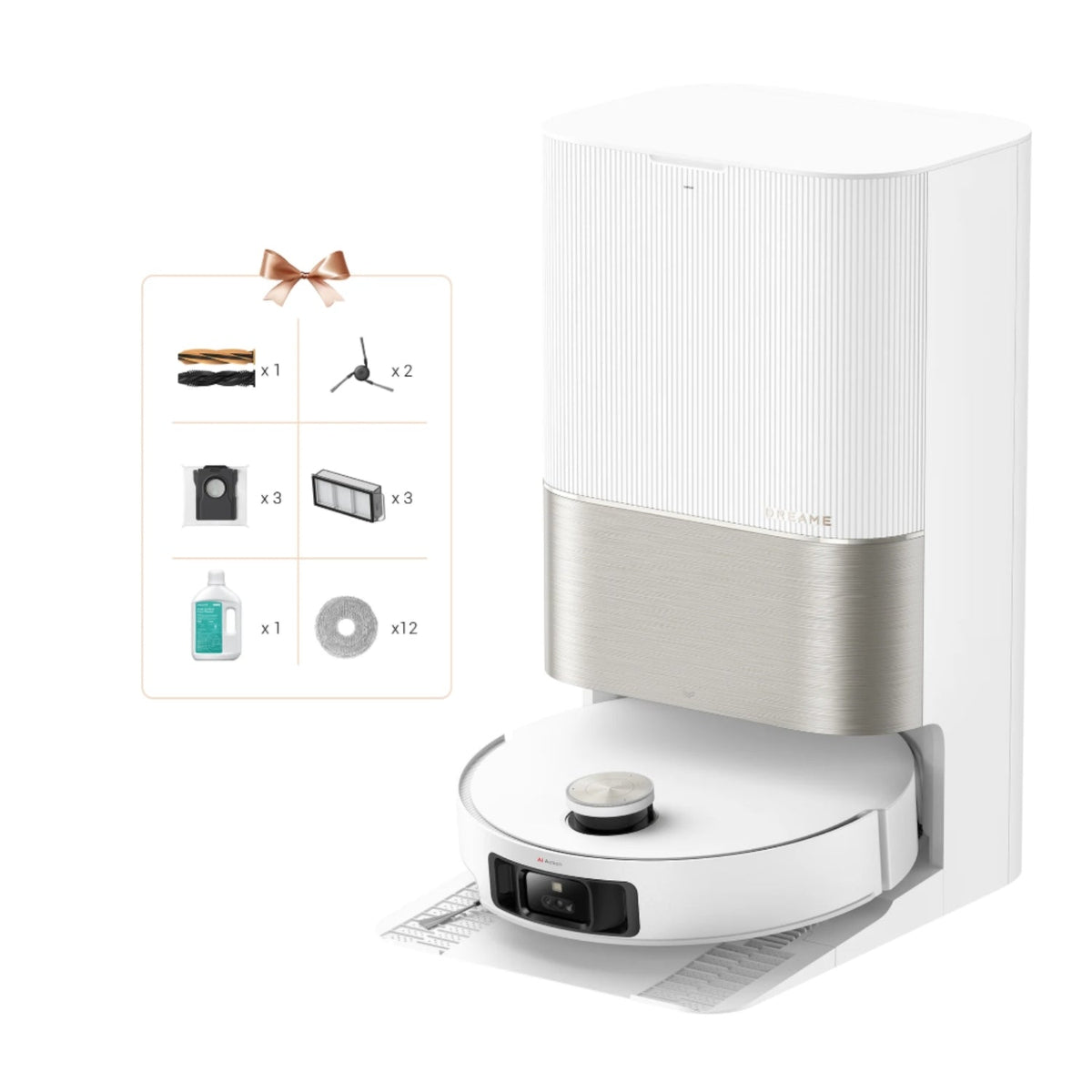 Dreame X50 Ultra Complete – Robot aspirateur-laveur avec station