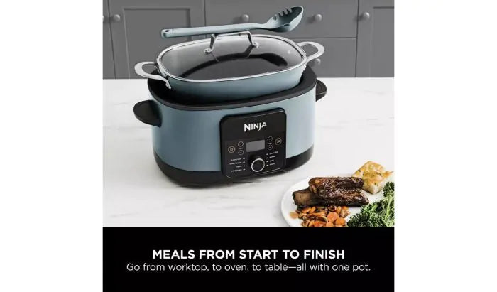 Ninja Foodi PossibleCooker MC1001UK – Multicuiseur 8-en-1 gris sel marin
