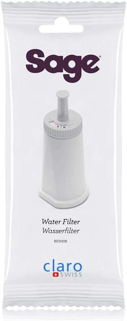 Sage Claro Swiss SES008WHT0NEU1 – Filtre à eau de rechange