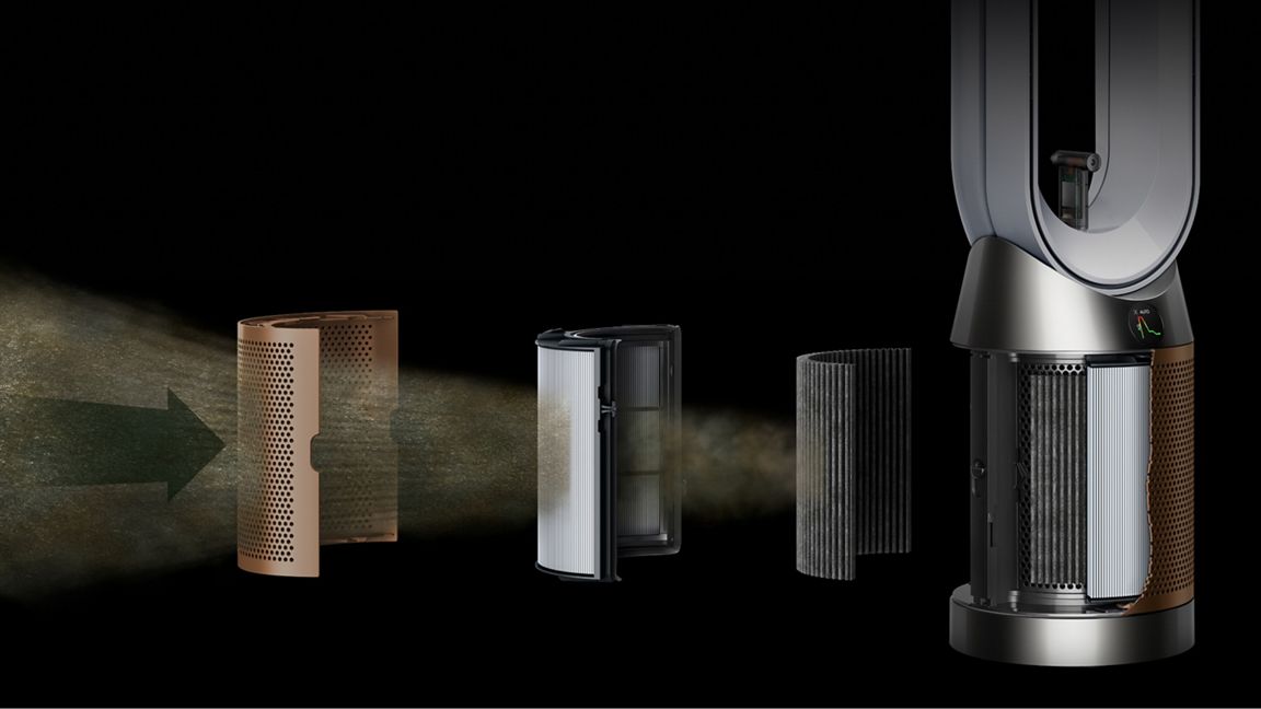 Ventilateur purificateur Dyson Find+Follow Purifier Cool PC3 – vue 3