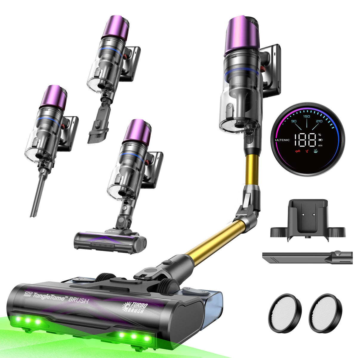 Ultenic U20 Mopper Aspirateur-balai sans fil