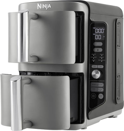 Ninja SL400UK – Friteuse sans huile à double niveau 9,5 L