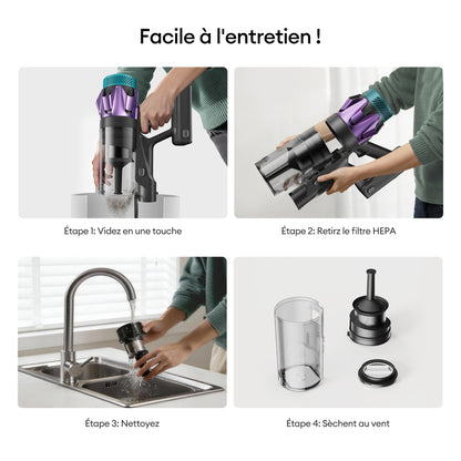 Ultenic U18 PowerPro Aspirateur-balai sans fil