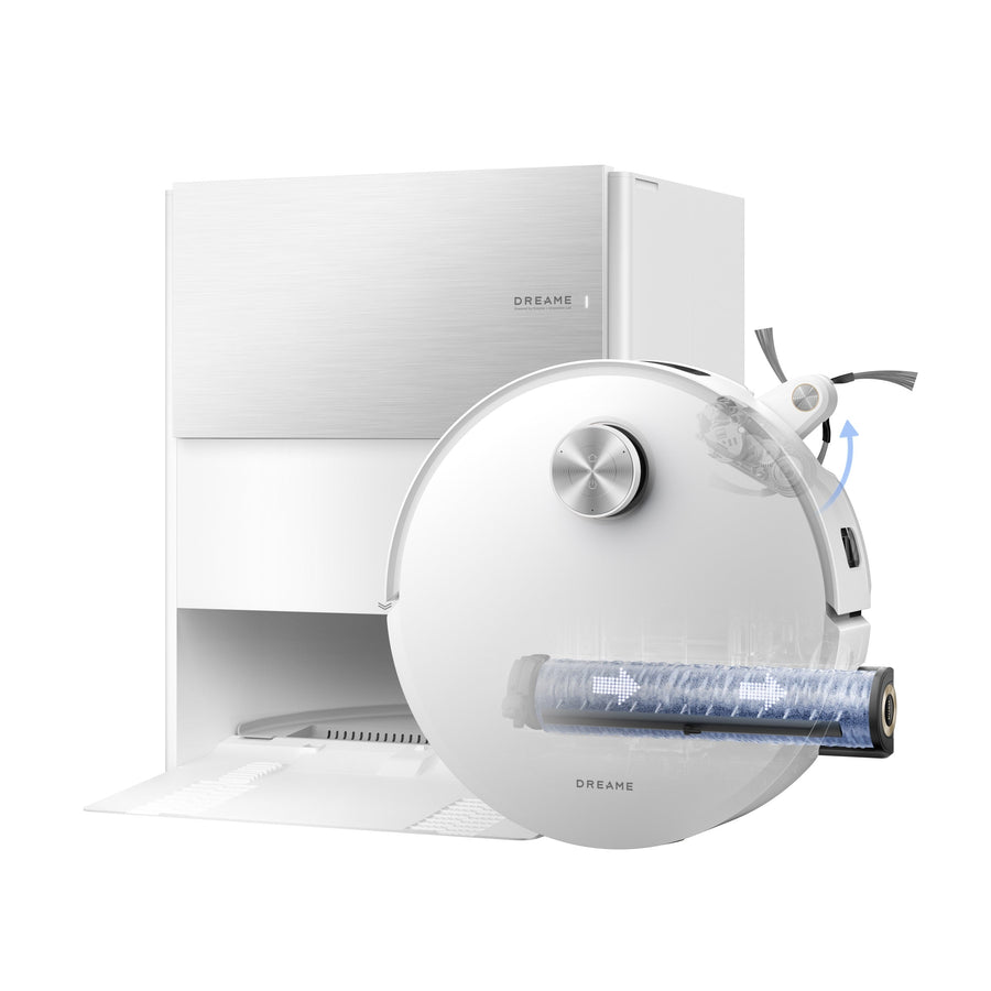 Dreame Aqua10 Roller blanc – Robot aspirateur-laveur
