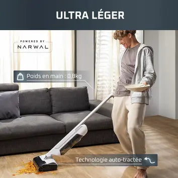 Rowenta X-Clean 10 GZ7035WO – Aspirateur-laveur sans fil