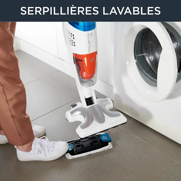 Rowenta Clean & Steam Multi RY8544WH – Aspirateur et nettoyeur vapeur 2-en-1