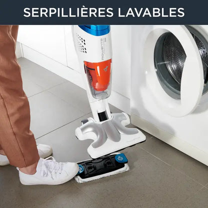Rowenta Clean & Steam Multi RY8544WH – Aspirateur et nettoyeur vapeur 2-en-1