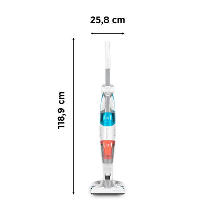 Rowenta Clean & Steam Multi RY8544WH – Aspirateur et nettoyeur vapeur 2-en-1
