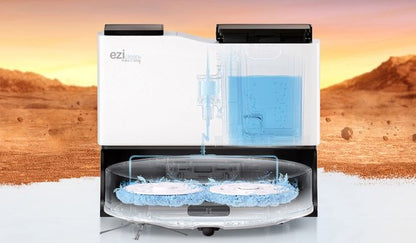 EziClean All In One Z15 Pro – Robot aspirateur-laveur avec station de vidage