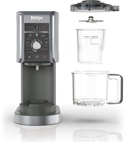 Ninja CREAMi Deluxe NC502EU – Machine à glaces et boissons glacées 10-en-1