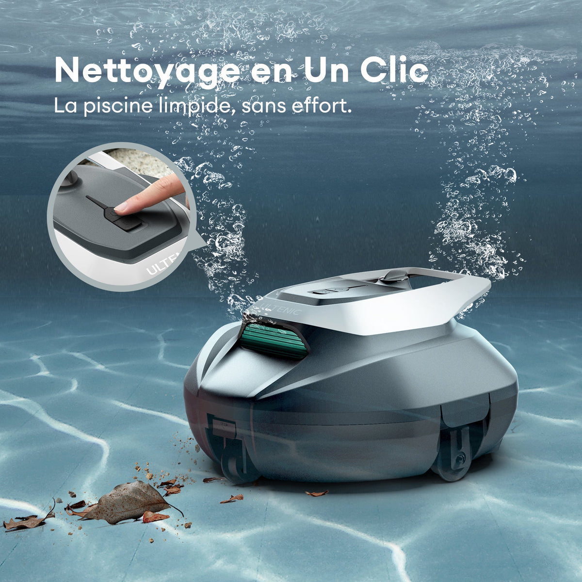 Ultenic Pooleco 10 série Robot nettoyeur de piscine sans fil