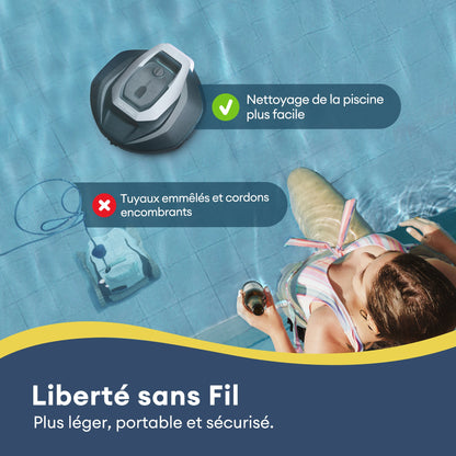 Ultenic Pooleco 10 série Robot nettoyeur de piscine sans fil