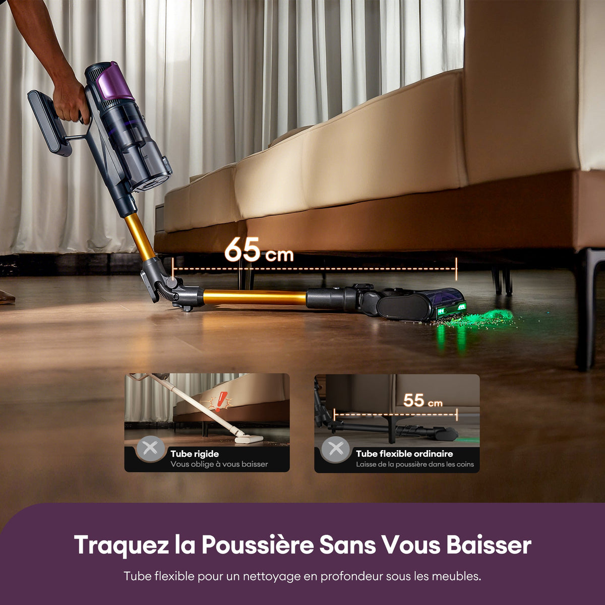 Ultenic U20 Mopper Aspirateur-balai sans fil