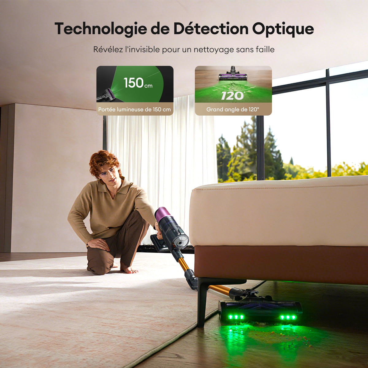 Ultenic U20 Mopper Aspirateur-balai sans fil
