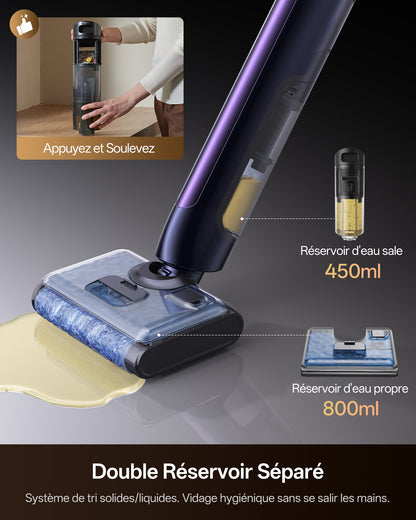 Ultenic AC1 TriFlex Aspirateur Laveur sans fil