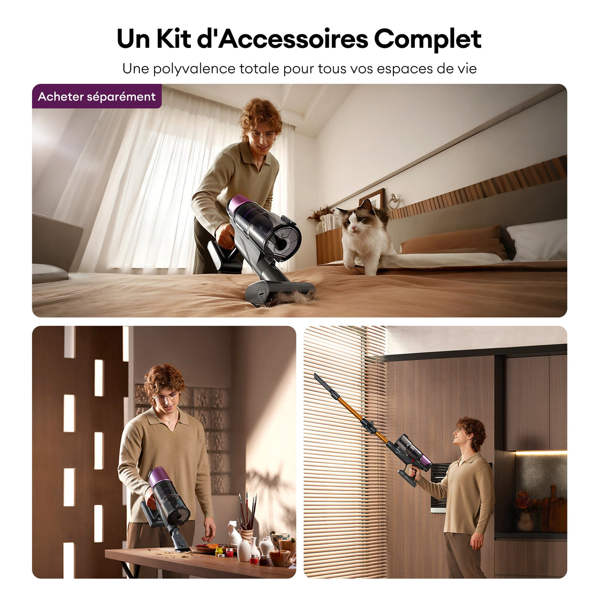 Ultenic U20 Mopper Aspirateur-balai sans fil
