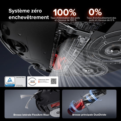 Roborock Saros 10R Robot aspirateur avec Station Multifonction 4.0