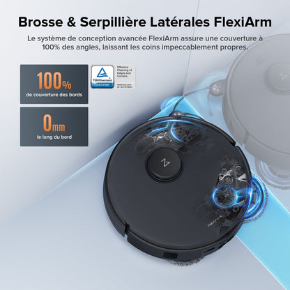 Roborock Qrevo Edge S5A robot aspirateur laveur avec station d’accueil multifonctionnelle 3.0