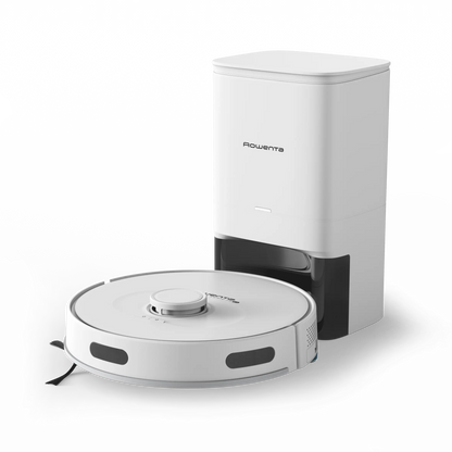 Rowenta X-Plorer Série 75 S+ RR8585WH – Robot aspirateur avec station de vidage