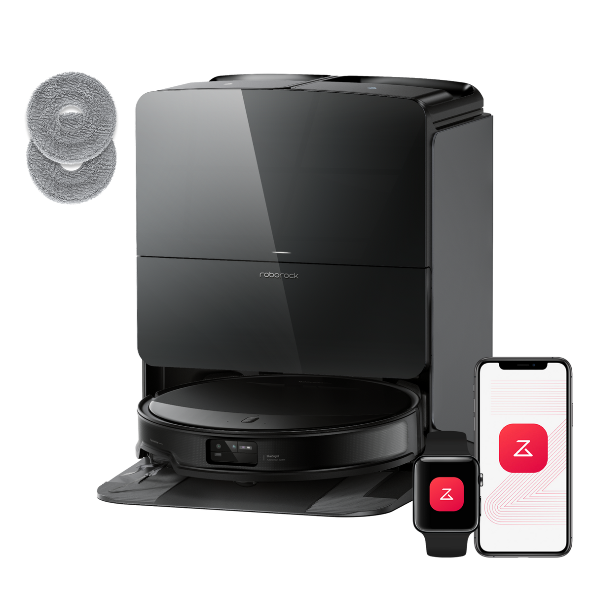 Roborock Saros 10R Robot aspirateur avec Station Multifonction 4.0
