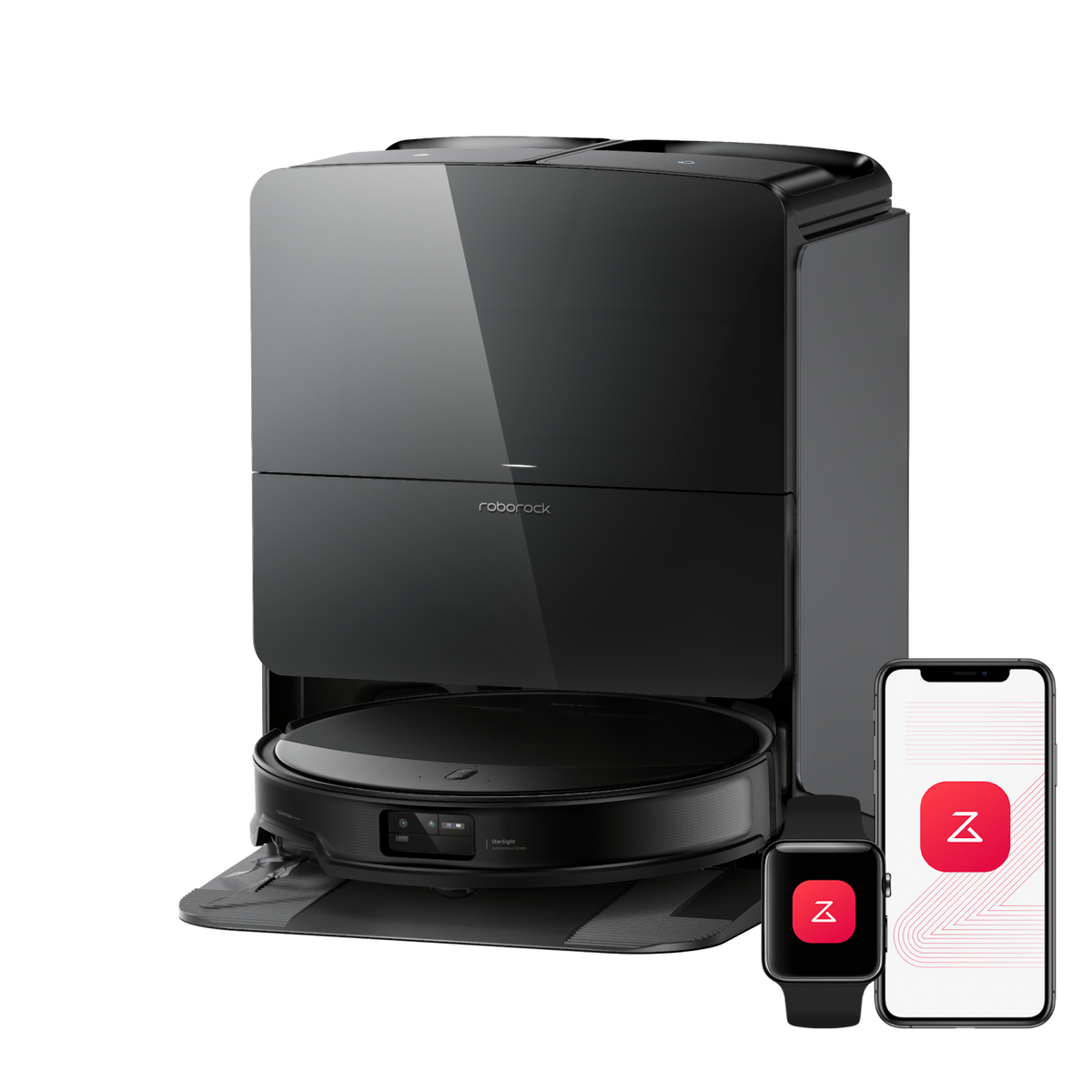 Roborock Saros 10R Robot aspirateur avec Station Multifonction 4.0