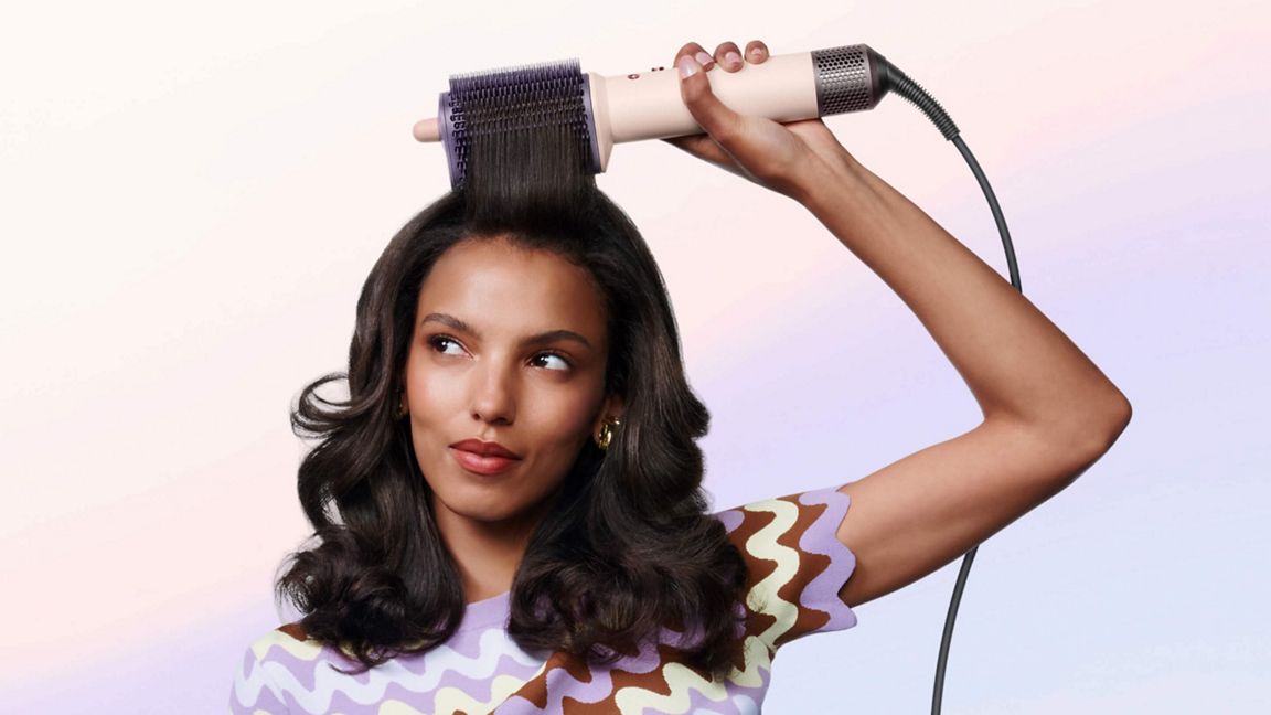 Brosse soufflante Dyson Airsmooth – Rose céramique – vue 2