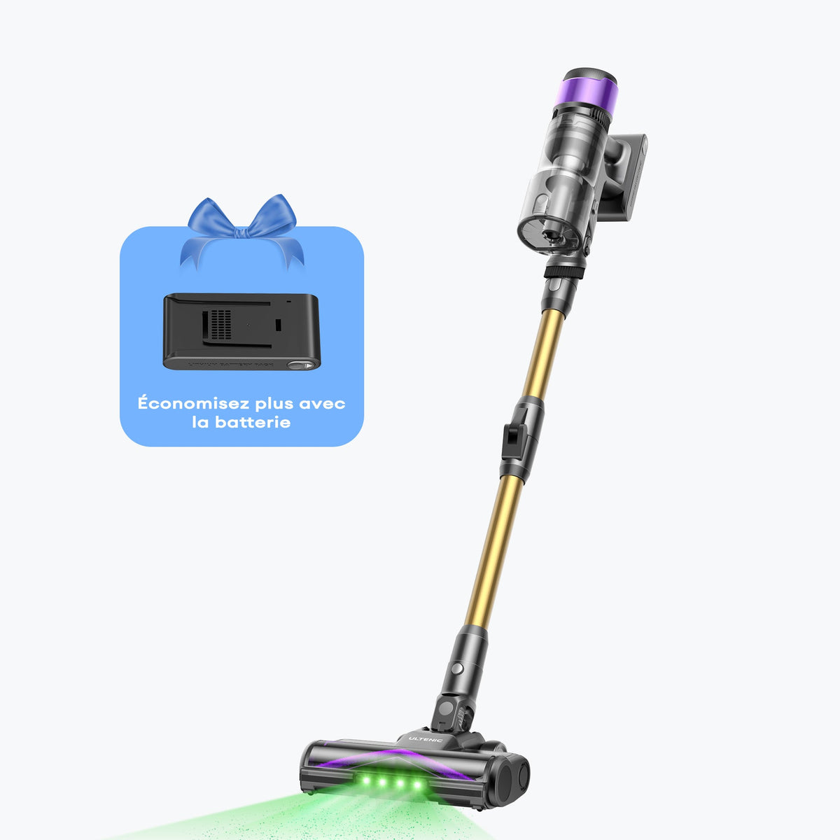 Ultenic U20 Aspirateur-balai sans fil
