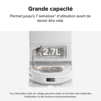 Roborock sac à poussière x6 pour série Qrevo, série Saros, série QV, série Q10, série Q7, S8 MaxV Ultra, S8 Max Ultra