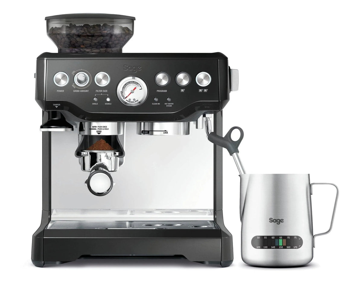 Sage Barista Express SES875BTR2GUK1 – Machine à expresso avec broyeur intégré, noir