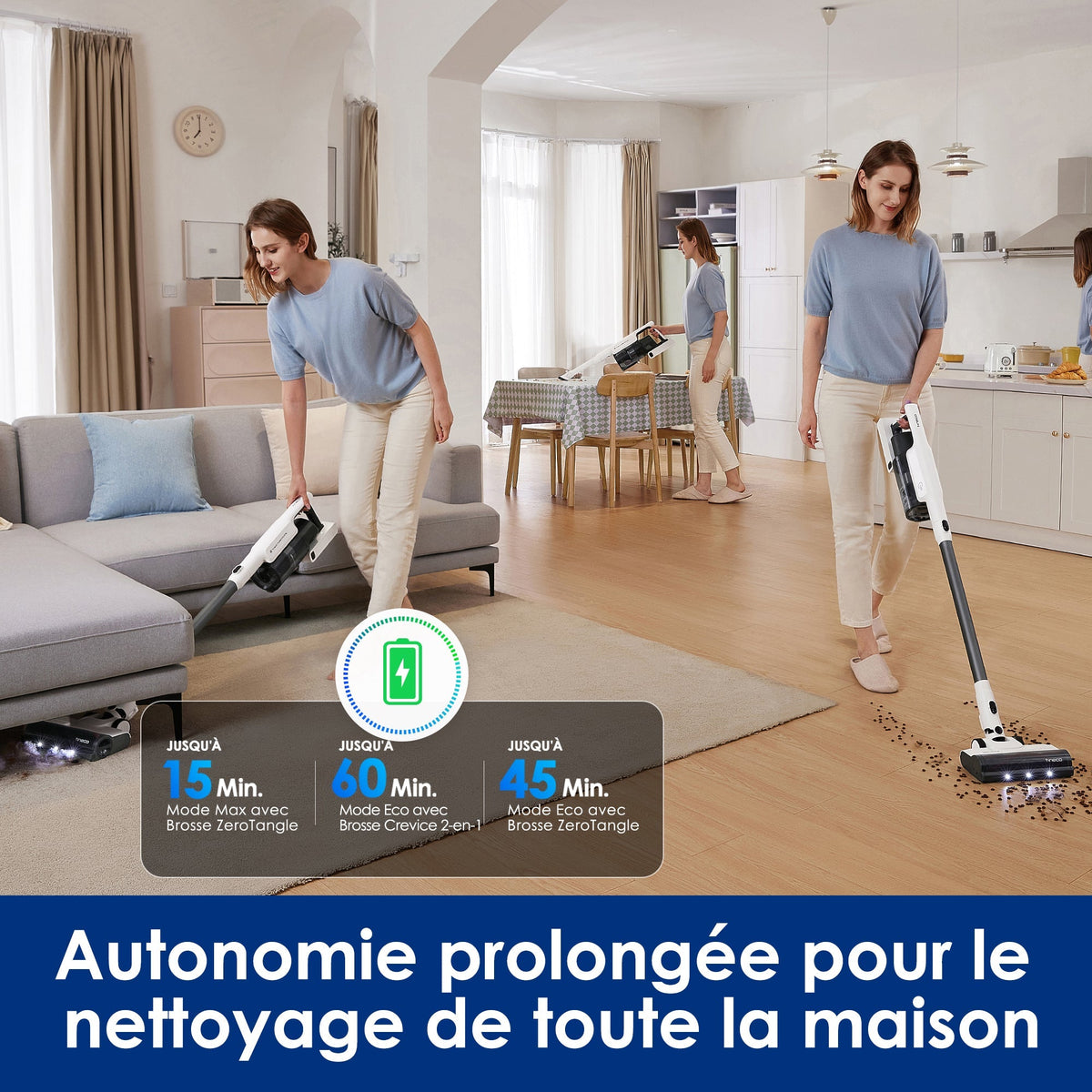 Tineco A30S Aspirateur-balai sans fil