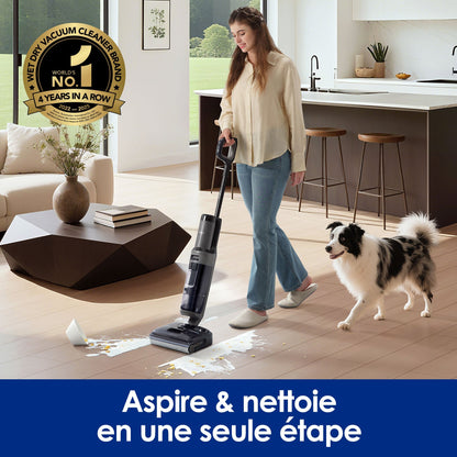 Tineco FLOOR ONE i6 Stretch Aspirateur Sec et Humide