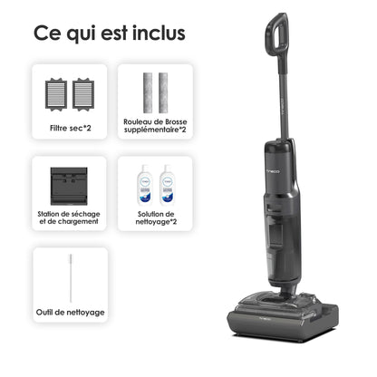 Tineco Floor ONE S7 Stretch Ultra Aspirateur Sec et Humide sans fil