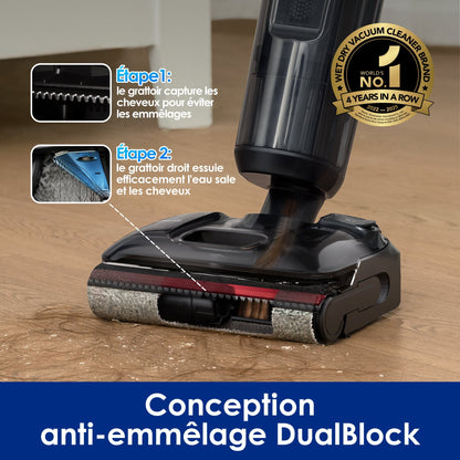 Tineco Floor ONE S7 Stretch Ultra Aspirateur Sec et Humide sans fil