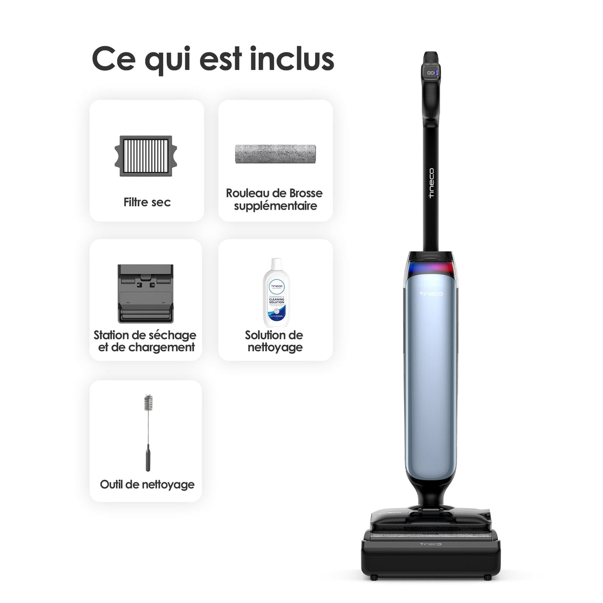 Tineco Floor One S9 Artist Aspirateur Laveur