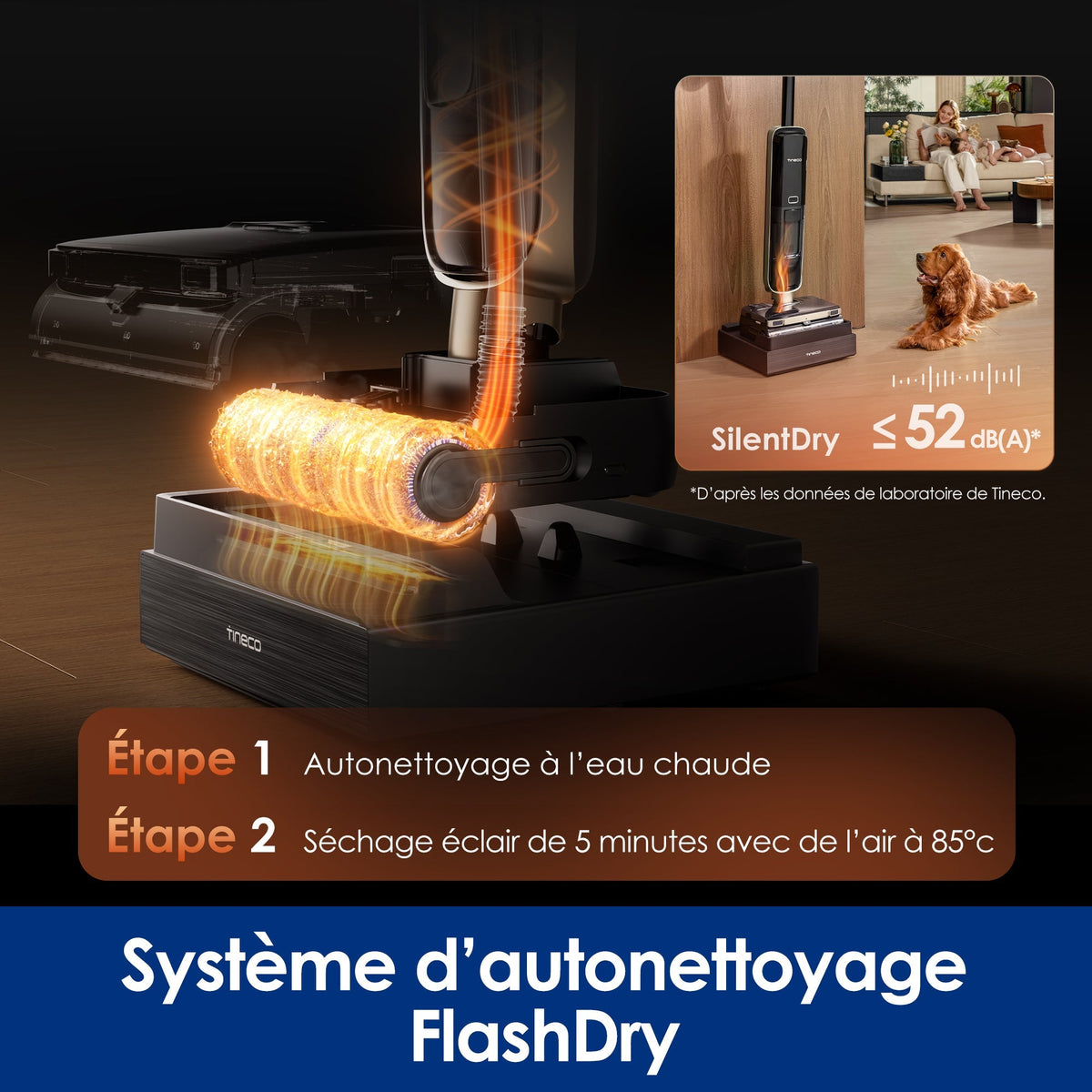 Tineco Floor One S9 Master Aspirateur Laveur