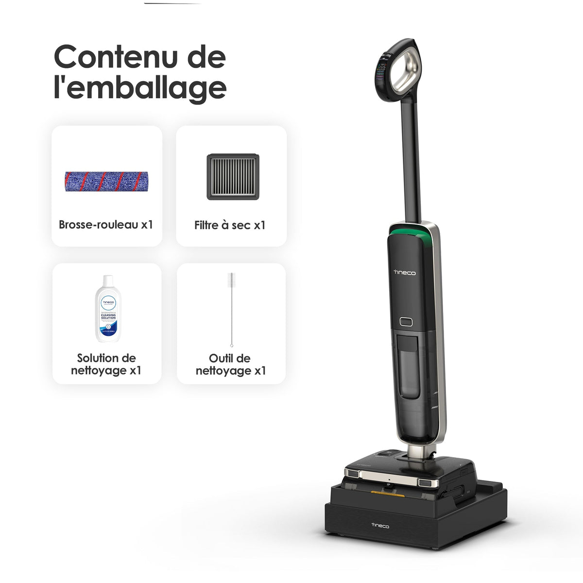 Tineco Floor One S9 Master Aspirateur Laveur