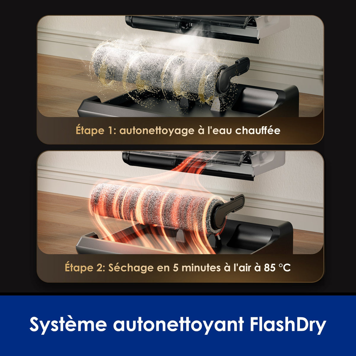 Tineco Floor ONE Switch S6 Stretch Breeze Nettoyeur Multifonction