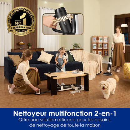 Tineco Floor ONE Switch S6 Stretch Breeze Nettoyeur Multifonction