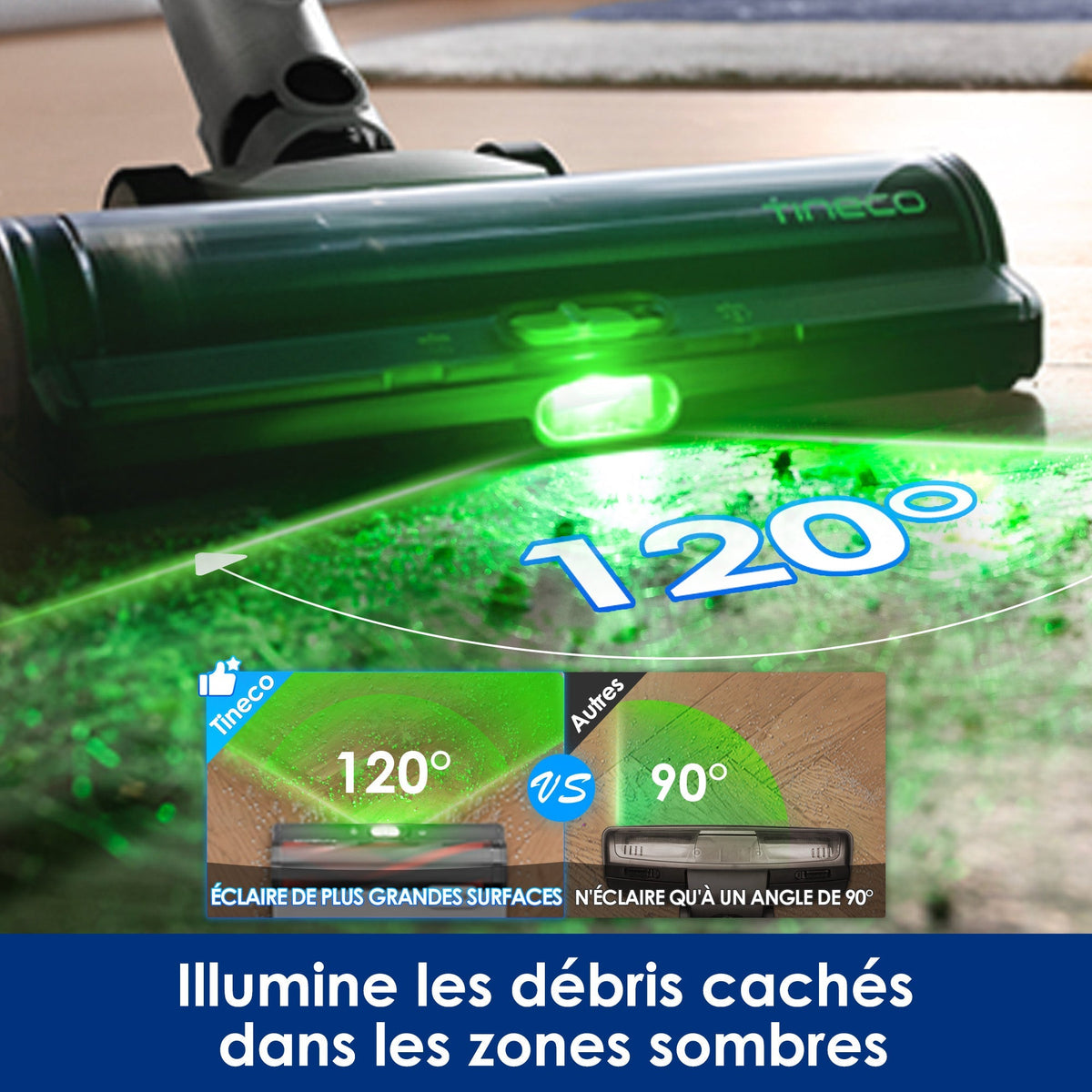 Tineco PURE ONE A50S PLUS Aspirateur-balai sans fil