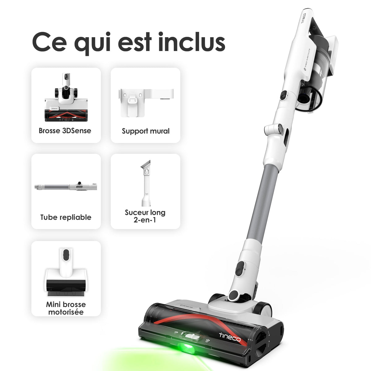 Tineco PURE ONE A50S PLUS Aspirateur-balai sans fil